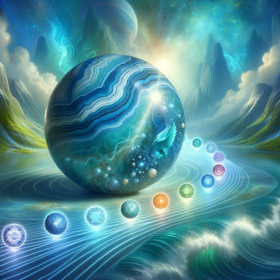 The Mystical Journey of Imperial Impression Blue Jasper: Exploring its Chakra Healing Energies and Metaphysical Significance