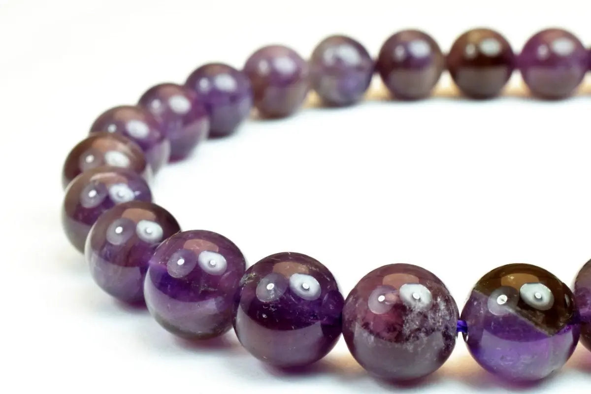 10mm Amethyst Round Gemstone Beads Plain for Jewelry Making Sold by 15.5 inch String,Amethyst Jewelry,Amethyst stones - BeadsFindingDepot