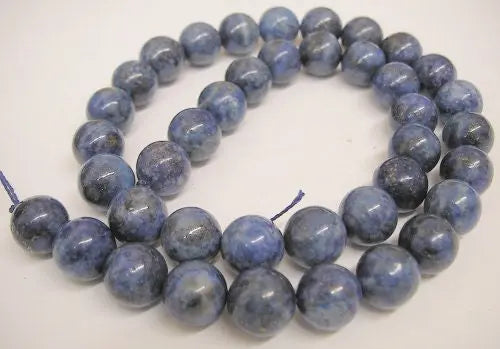 Natural Lapis Lazuli Round Stone Beads 4mm/4.5mm/6mm/8mm/10mm/12mm Sold by String - BeadsFindingDepot