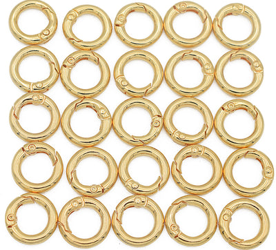Gold filled Look, EP 14K swivel spring clasp size- 25mm/20mm/18mm- GF7017A/GF7018A/GF7019A