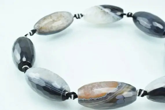 agate-gemstone-beads-oval-beads-size-15-x-27-mm-strands-beads-natural-healing-stone-chakra-stones-for-jewelry-making-item-789222023393-335909773