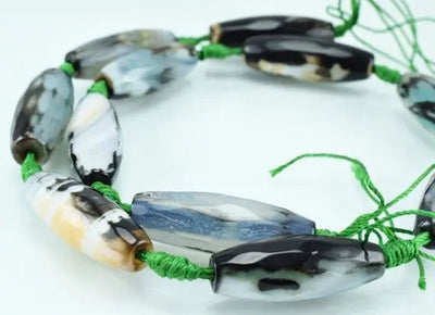 Agate Gemstone Beads Tear Drop Beads Size 8x29mm Strands Beads Natural healing stone chakra stones for Jewelry Making Item#789222023409 - BeadsFindingDepot