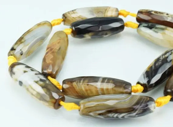 Agate Gemstone Beads Tear Drop Beads Size 8x29mm Strands Beads Natural healing stone chakra stones for Jewelry Making Item#789222023508 - BeadsFindingDepot