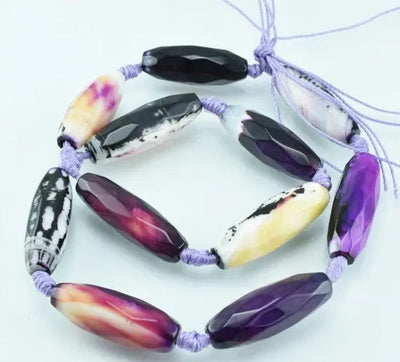 Agate Gemstone Beads Tear Drop Beads Size 8x29mm Strands Beads Natural healing stone chakra stones for Jewelry Making Item#789222023577 - BeadsFindingDepot