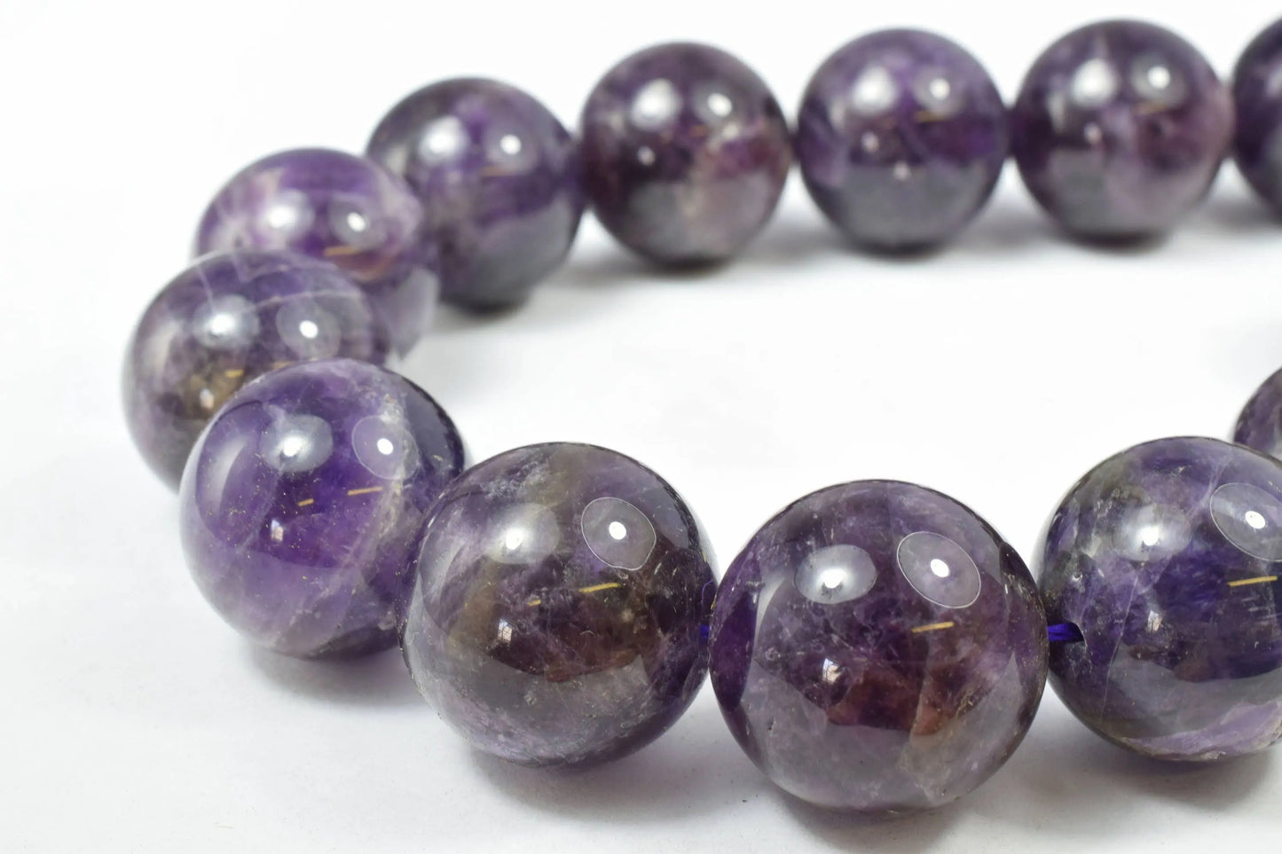 Amethyst Round Gemstone Beads Plain Size 12.5mm for Jewelry Making Sold by 15.5 inch String,Amethyst Jewelry,Amethyst stones - BeadsFindingDepot