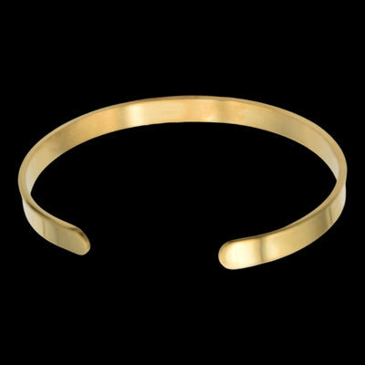 Gold Stainless steel Bracelet Cuff minimalist whole sale bracelet BeadsFindingDepot