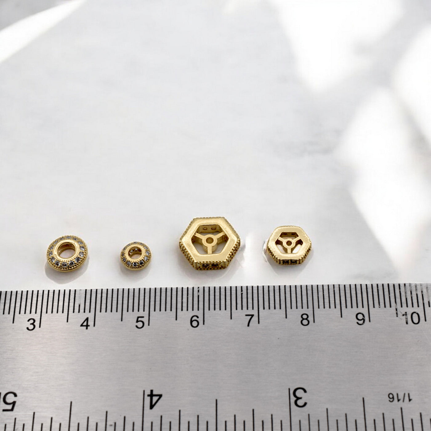 beaded-jewelry-8-mm-roundel-18-k-gold-filled-ep-micro-pave-beads-with-clear-cz-cubic-zirconia-gfm-14-g-335913499