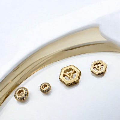 beaded-jewelry-8-mm-roundel-18-k-gold-filled-ep-micro-pave-beads-with-clear-cz-cubic-zirconia-gfm-14-g-335913499
