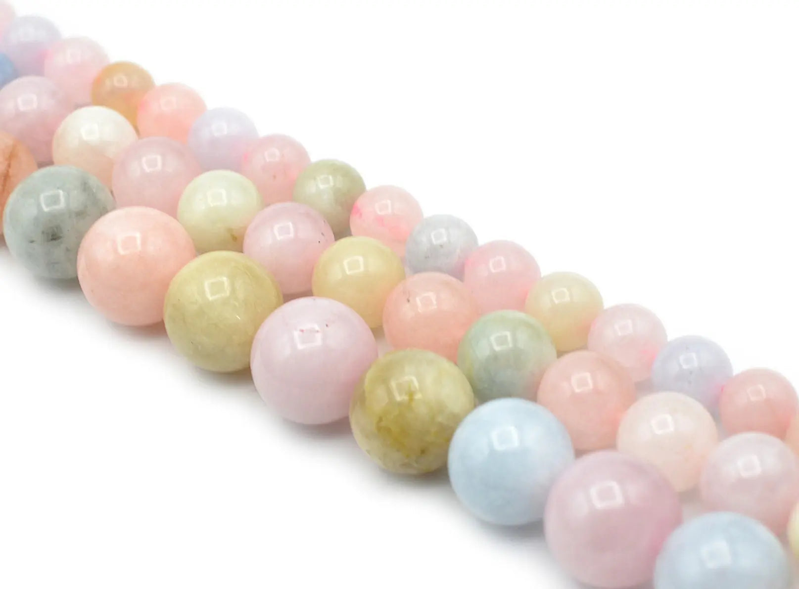 Morgan Agate Stone Beads Gemstone AAA Quality 15 strand Round BeadsFindingDepot