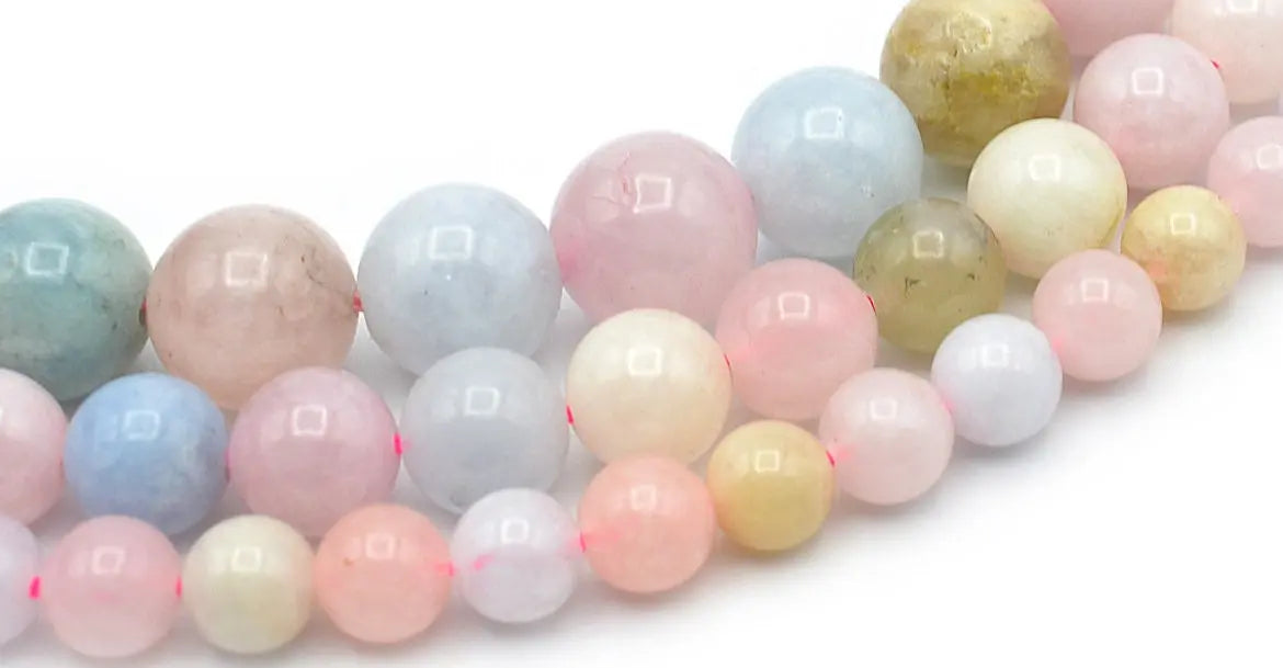 Morgan Agate Stone Beads Gemstone AAA Quality 15" strand Round 6mm,8mm,10mm Natural Stones Bead healing chakra stone for Jewelry Making - BeadsFindingDepot