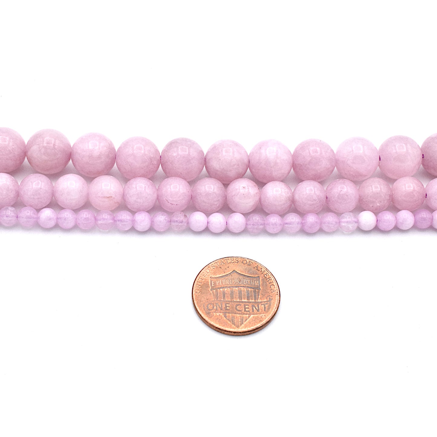 Natural Purple Kunzite gemstone beads for jewelry making 4-10mm BeadsFindingDepot