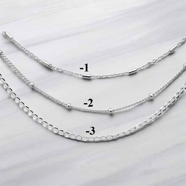 Stainless Steel Jewelry Chains | Bar, Satellite & Extension Chains