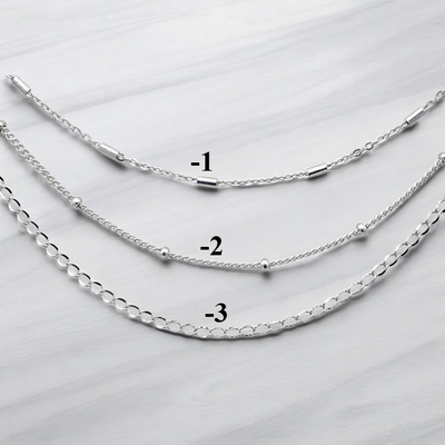 Stainless Steel Jewelry Chains | Bar, Satellite & Extension Chains