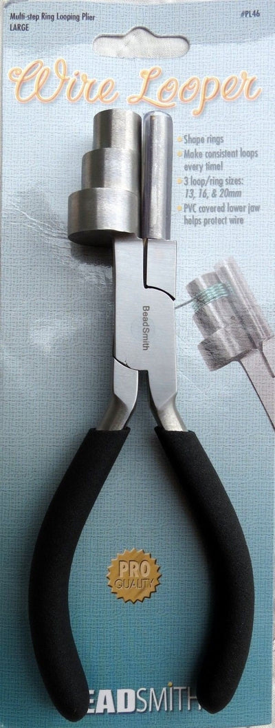 Wire Wrapper Looping Plier 13-16-20mm, 5-7-10mm Rings By Beadsmith Wire Looper for Jewelry Making #PL46,#PL47