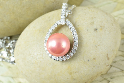 White Gold Filled Look, Rhodium Pendants With CZ Cubic Zirconia- RP24, RP43, RP58, RP59