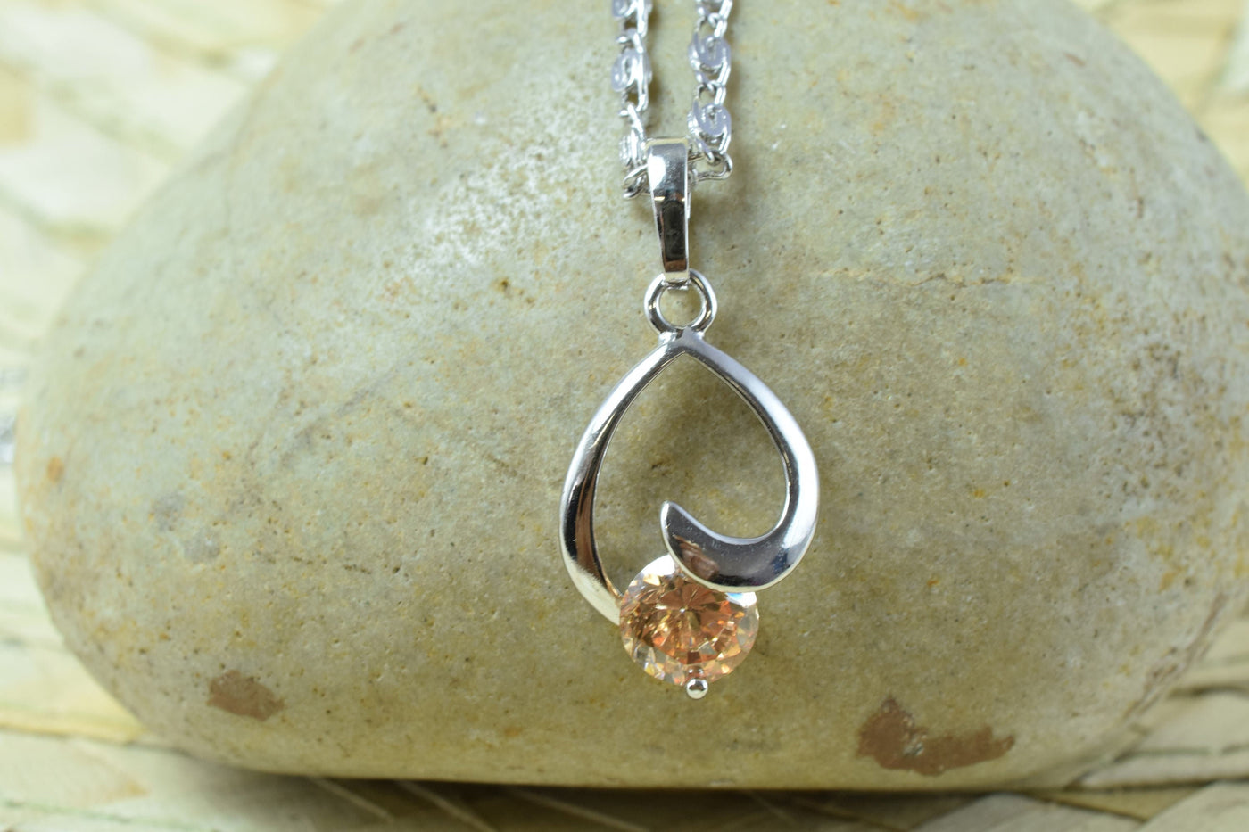 White Gold Filled Look, Rhodium Pendants With CZ Cubic Zirconia For- RP09, RP12, RP17, RP32, RP43