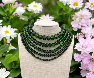 Faceted Crystal Rondelle Beads, Strands for Jewelry Making, Shiny Spacer Beads, DIY Bracelet Necklace Supplies, Gemstone Colors