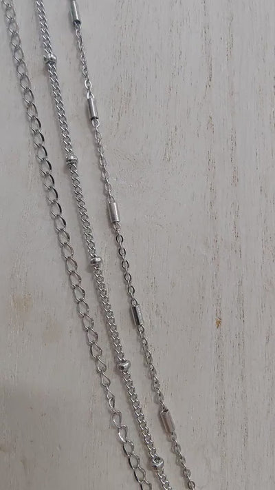 Stainless Steel Jewelry Chains | Bar, Satellite & Extension Chains