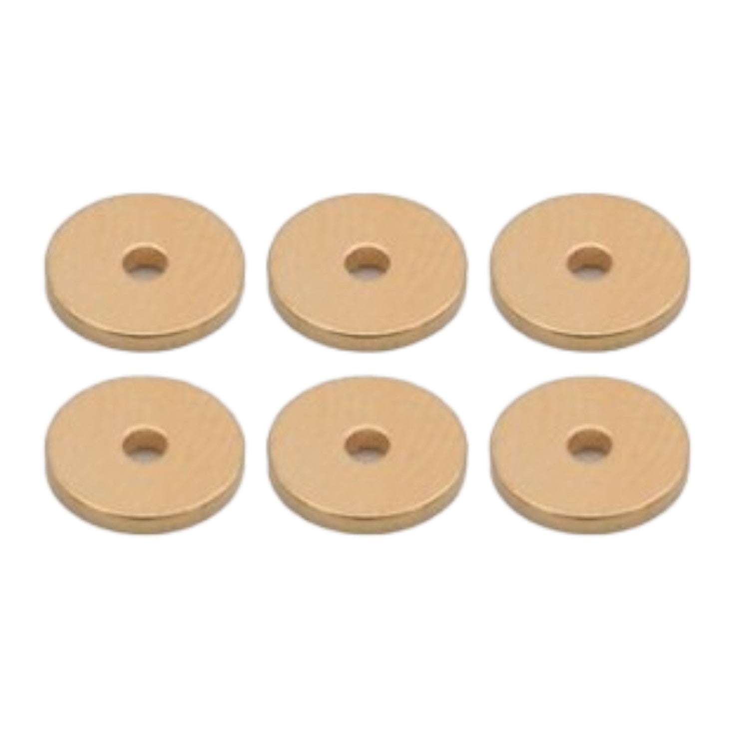 Gold Filled EP Disc Thin Roundel Spacer Bead - 4mm, 5mm, 6mm, 8mm, 10mm Sizes for Jewelry Making BeadsFindingDepot