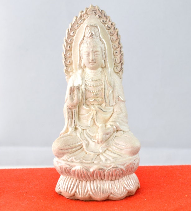 Vintage Pure Silver 999 buddha statue 100 grams