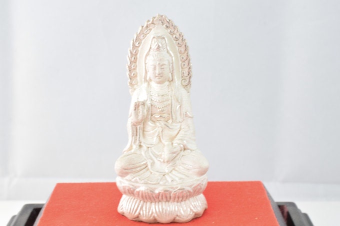 Vintage Pure Silver 999 buddha statue 100 grams