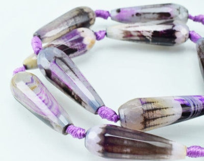 Agate Gemstone Beads Tear Drop Beads Size 10x29mm Strands Beads Natural healing stone chakra stones for Jewelry Making Item#789222023331