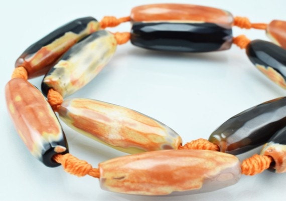 Agate Gemstone Beads Tear Drop Beads Size 8x29mm Strands Beads Natural healing stone chakra stones for Jewelry Making Item#789222023379