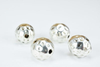 Silver Alloy Oval Beads Tibetan Style Antique Silver Alloy Metal Bracelets Charm Size 11x10mm Hole Size 1.5mm For Jewelry