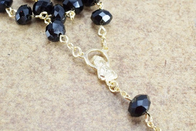 Gold Filled Rosary Swarovski Quality Shine Crystal 18K Gold Filled 7 ColorsCrystals Good for Gifts