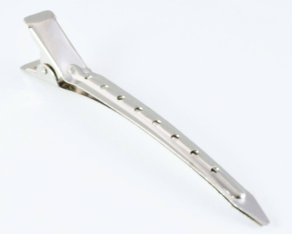 5 Silver Hair Clips Metal Long Beak Hair Pins Barrette Clips For Long Thick, Thin Hair,Length,3.5 inch,Hair Accessories,Wedding hair clip