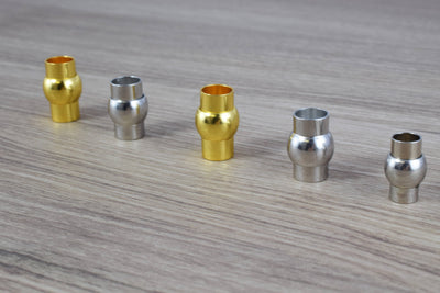 6mm/8mm Magnetic Tube Clasps/Silver/Gold Plated/Magnetic Clasp/Silver Clasps/Magnetic/Clasp/Round Magnetic Clasp/Metal Clasp/Necklace Clasp