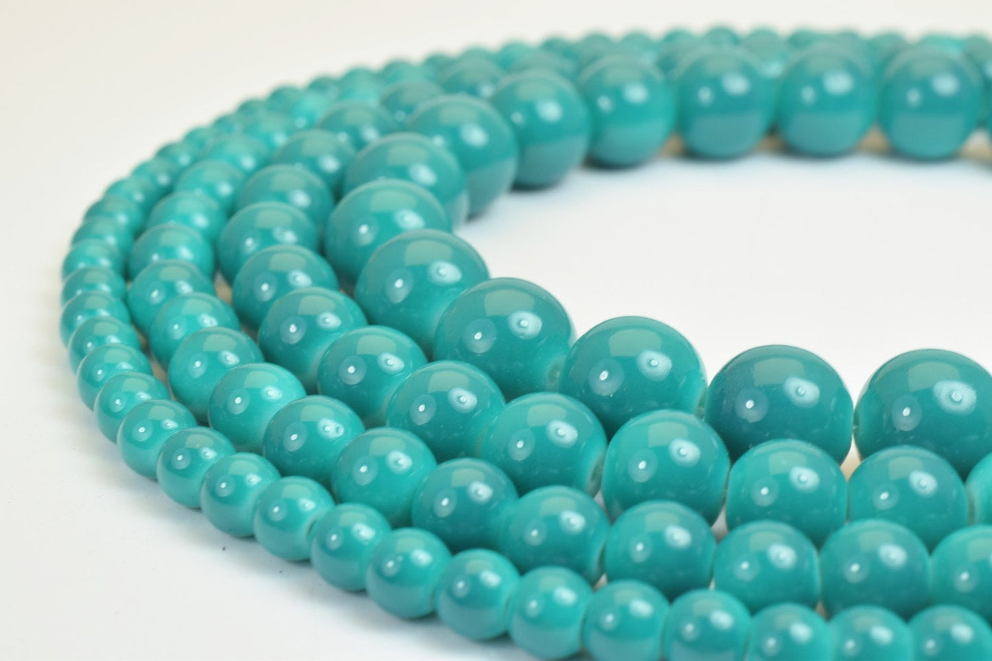 Glass Beads Round 6mm/8mm/10mm/12mm Shine Round Beads For Jewelry Making Item# AF