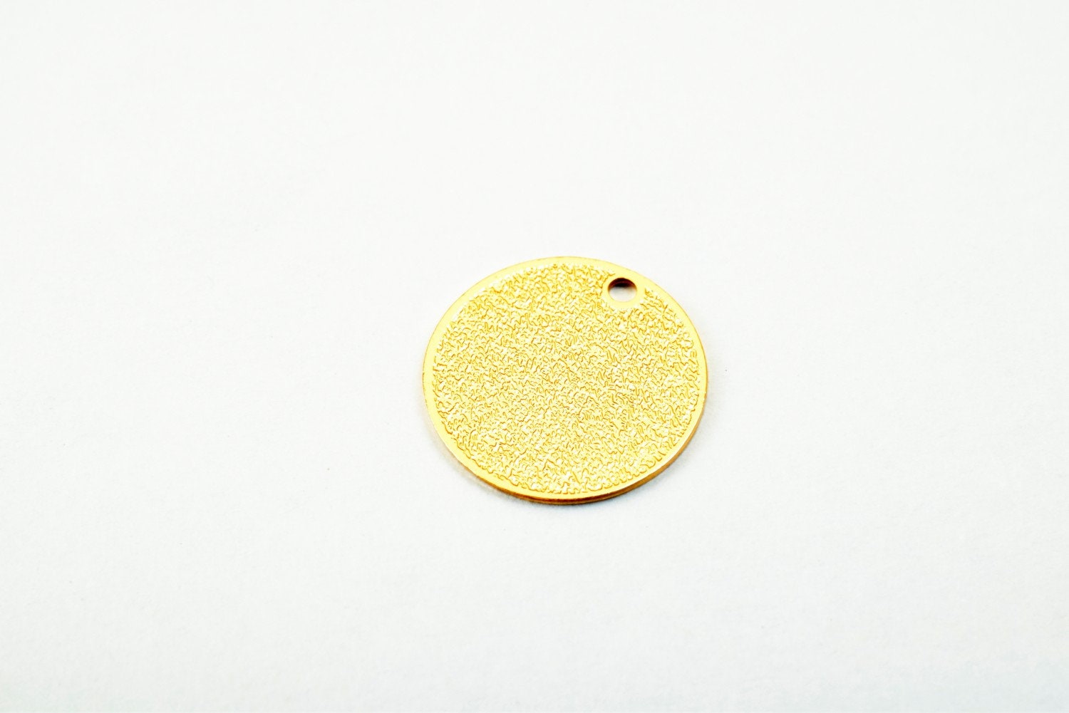 6 PCs Dainty Thin 18K Pinky as Gold Filled tarnish resistant Stardust Tag Charm Pendant Size 12mm Thickness 0.5mm For Jewelry Making DGF07