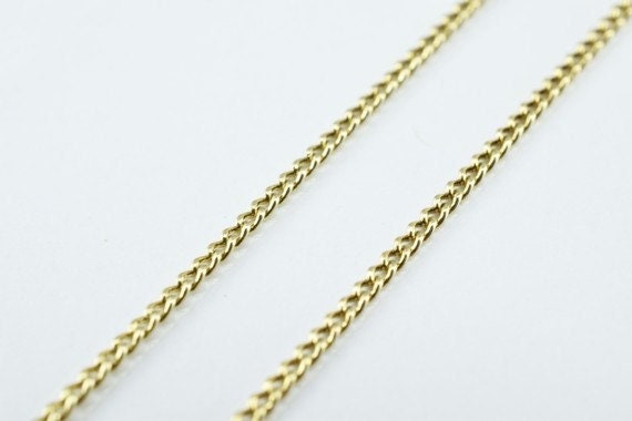 Antique as gold filled* chain 18.50" inch, 18k as gold filled* chain finding, for jewelry making item# 789222022778