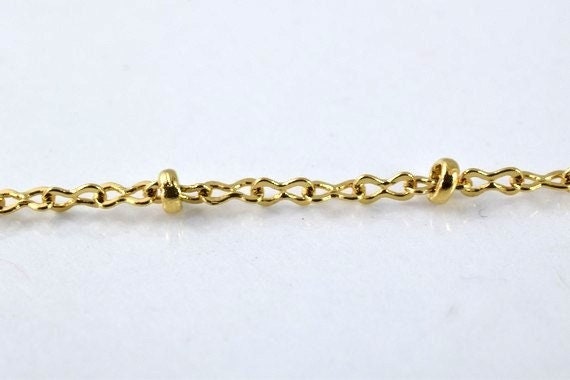 Gold filled EP tarnish resistant chain 17" inch 18k gold-filled findings for gold filled tarnish resistant jewelry making cg155