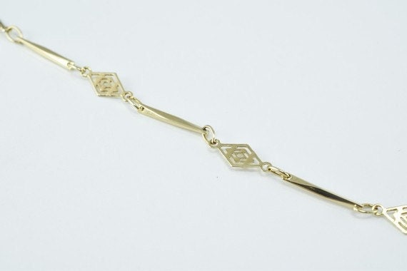 Antique gold filled chain 17.25" inch gold-filled for gold filled jewelry making item#789222022730