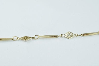 Antique gold filled chain 17.25" inch gold-filled for gold filled jewelry making item#789222022730