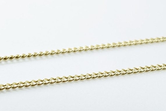 Antique as gold filled* chain 18.50" inch, 18k as gold filled* chain finding, for jewelry making item# 789222022778
