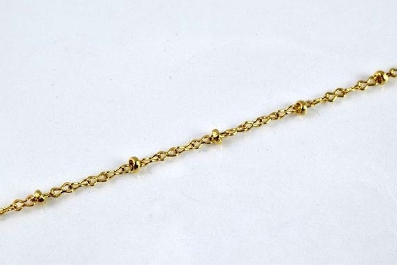 Gold filled EP tarnish resistant chain 17" inch 18k gold-filled findings for gold filled tarnish resistant jewelry making cg155