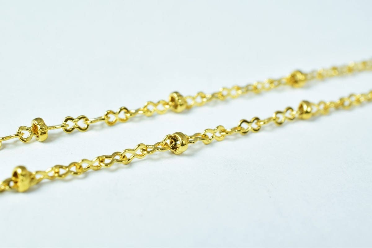 Gold filled EP tarnish resistant chain 17" inch 18k gold-filled findings for gold filled tarnish resistant jewelry making cg155