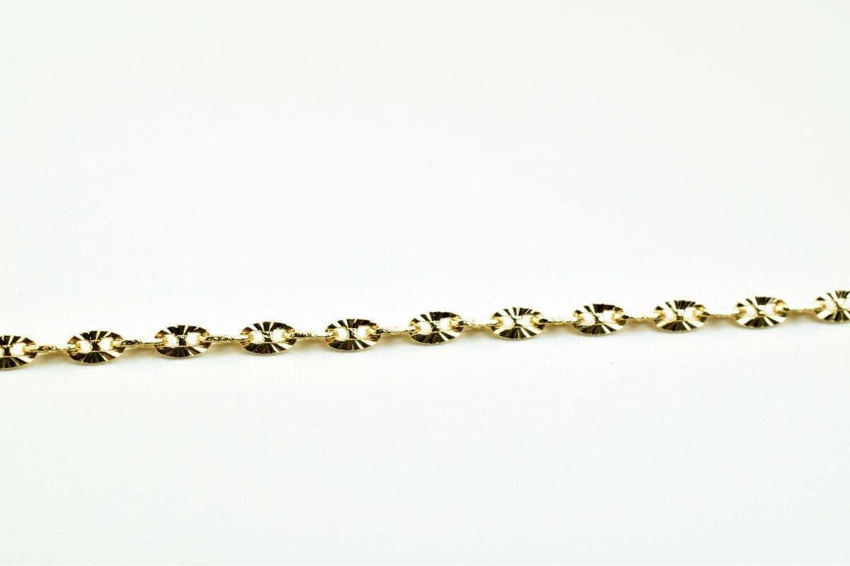 Pinky gold filled EP chain 18kt gold filled size 15.5"long 1.5mm width 1.5mm thickness for jewelry making item #cg337