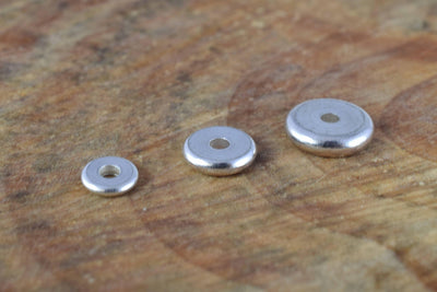 Gold /silver roundel plain spacer size 6mm/8mm/10mm, spacer beads for jewelry making,craft supplies, tools,beads,cabochons,beads,gold,