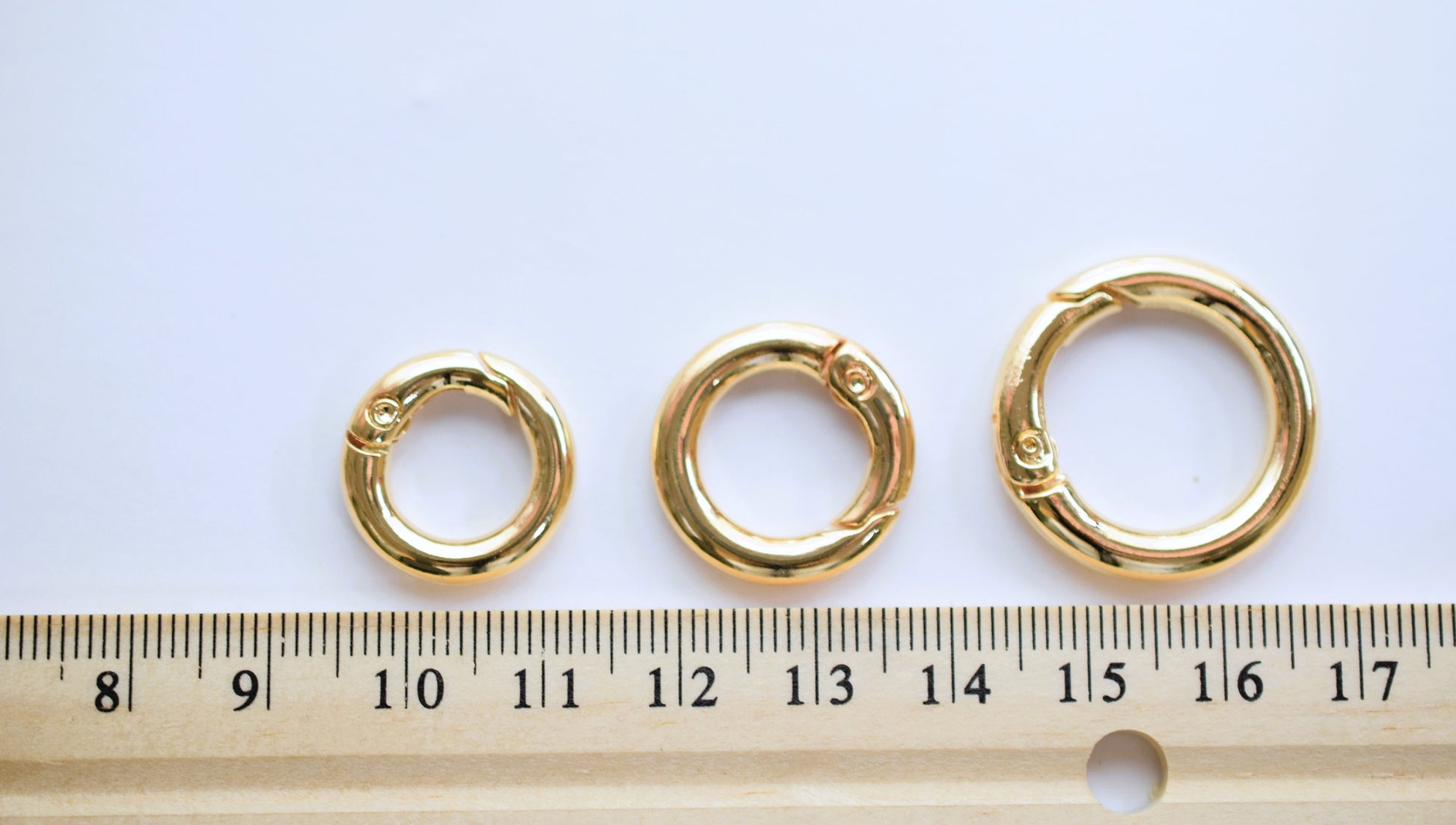 Gold filled EP swivel round spring clasp /Big open jump ring size 18mm/20mm/25mm jewelry findings parts for jewelry supplier and wholesale