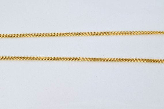 Gold Filled EP Chain 22.5" Inch 18k Gold-filled findings for jewelry making Cg77